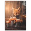 Obraz na plátne Líška v čarovnom lese - Jose Francese