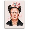 Obraz na plátne Frida v ružových odtieňoch - Svetlana Gracheva