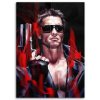 Obraz na plátne Terminátor, Arnold Schwarzenegger portrét - Dmitry Belov