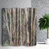 Paraván Bambusové stonky v hnedej farbe