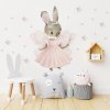 Detská nálepka na stenu Pastel bunnies - zajačik víla