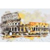 Maľovanie podľa čísel Colosseum ilustrácie