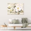 Obraz na plátne Príroda s bielymi kvetmi