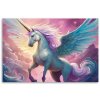 Obraz na plátne Farebný jednorožec