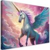 Obraz na plátne Farebný jednorožec