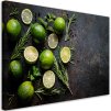 Obraz na plátne Limetkové ovocné koreniny Jedzte koreniny do kuchyne (Rozmery 60 x 40 cm)
