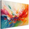 Obraz na plátne Abstraktné vyjadrenie farieb (Rozmery 90 x 60 cm)