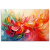 Obraz na plátne Farebný maľovaný abstrakt (Rozmery 90 x 60 cm)