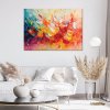 Obraz na plátne Farebná moderná abstrakcia (Rozmery 90 x 60 cm)
