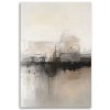 Obraz na plátne Moderná abstrakcia sivá béžová (Rozmery 80 x 120 cm)