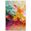 Obraz na plátne Farebná moderná abstrakcia (Rozmery 80 x 120 cm)