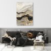 Obraz na plátne Mramor v štýle Gold Glamour (Rozmery 80 x 120 cm)