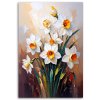 Obraz na plátne Biele narcisy Kvety (Rozmery 60 x 90 cm)