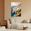 Obraz na plátne Santorini Grécko Krajina (Rozmery 60 x 90 cm)