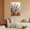 Obraz na plátne Levanduľa Kvety efekt farby (Rozmery 60 x 90 cm)