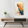 Obraz na plátne Farebný papagáj (Rozmery 60 x 90 cm)