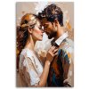 Obraz na plátne Zamilovaný pár láska (Rozmery 60 x 90 cm)