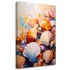 Obraz na plátne Farebné mušle na pláži (Rozmery 60 x 90 cm)