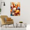 Obraz na plátne Farebné mušle (Rozmery 70 x 100 cm)