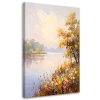 Obraz na plátne Krajina Rieka Stromy Príroda (Rozmery 60 x 90 cm)