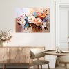 Obraz na plátne Kytica kvetov Farebná abstrakcia (Rozmery 90 x 60 cm)