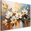 Obraz na plátne Biele kvety vetvičky príroda (Rozmery 90 x 60 cm)