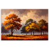 Obraz na plátne Jesenný les Stromy Krajina (Rozmery 90 x 60 cm)
