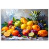 Obraz na plátne Exotické ovocie Mŕtva príroda (Rozmery 90 x 60 cm)