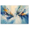 Obraz na plátne Abstraktné umenie olejová farebná kompozícia (Rozmery 120 x 80 cm)