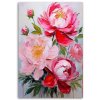 Obraz na plátne Ružové kvety pivonky Príroda (Rozmery 80 x 120 cm)