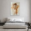 Obraz na plátne Nude Couple Love Beige (Rozmery 80 x 120 cm)
