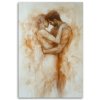 Obraz na plátne Nude Couple Love Beige (Rozmery 80 x 120 cm)