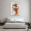 Obraz na plátne Nude Couple Lovers Béžová (Rozmery 80 x 120 cm)