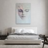 Obraz na plátne Abstraktný portrét ženy Grey (Rozmery 80 x 120 cm)