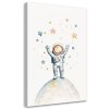 Obraz na plátne Astronaut Stars Boho (Rozmery 80 x 120 cm)