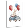 Obraz na plátne Balóny pre králiky (Rozmery 80 x 120 cm)