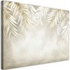 Obraz na plátne Palmové listy visiace béžové (Rozmery 120 x 80 cm)