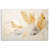 Obraz na plátne Boho vetvy béžové žlté listy (Rozmery 120 x 80 cm)