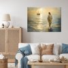Obraz na plátne Ježiš kráčajúci po vode (Rozmery 120 x 80 cm)