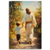 Obraz na plátne Prechádzka s Ježišom (Rozmery 80 x 120 cm)