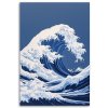 Obraz na plátne Veľká vlna v Kanagave (Rozmery 80 x 120 cm)