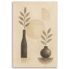 Obraz na plátne Botanika Váza Minimalizmus Béžová Moderné (Rozmery 80 x 120 cm)
