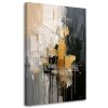 Obraz na plátne Tvary Abstraktné maľby Zlatá Šedá Plátno (Rozmery 80 x 120 cm)