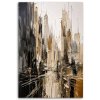 Obraz na plátne Mesto Moderná krajina Monochromatický Akryl (Rozmery 80 x 120 cm)