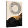 Obraz na plátne kruhové línie abstraktné (Rozmery 80 x 120 cm)