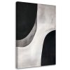 Obraz na plátne Čierno-biely abstraktný minimalizmus (Rozmery 80 x 120 cm)