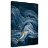 Obraz na plátne Morská Abstraktná Kameň Glamour (Rozmery 80 x 120 cm)