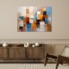 Obraz na plátne Farebná abstrakcia Štvorec (Rozmery 120 x 80 cm)