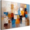 Obraz na plátne Farebná abstrakcia Štvorec (Rozmery 120 x 80 cm)
