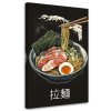 Obraz na plátne Ramen Jedlo Japonsko (Rozmery 80 x 120 cm)